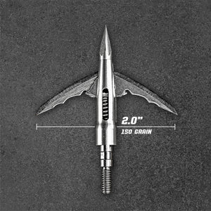STAINLESS STEEL 2.0IN 150G - 3 PACK