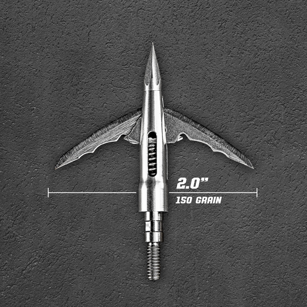2.0in 150g Stainless Steel Broadheads