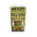 Beast Broadheads - 3 Pack