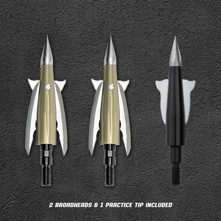 Broadhead Python World's Sharpest Mechanical Broadhead | Beast Broadheads